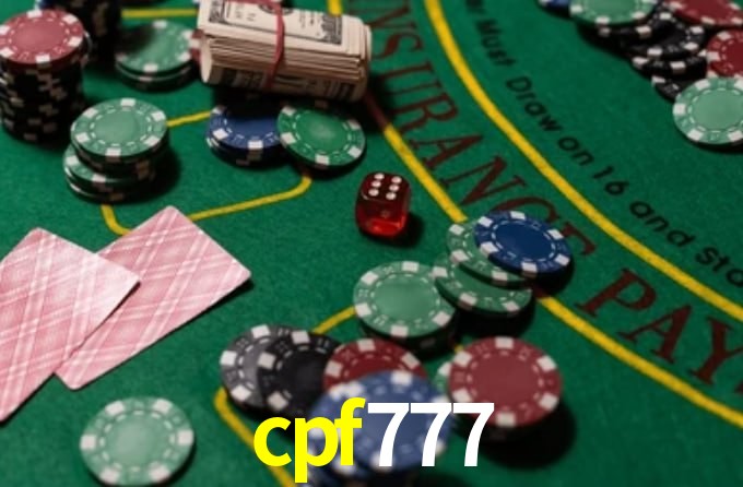 cpf777: A Experiência de Casino com Jogos de Mesa ao Vivo