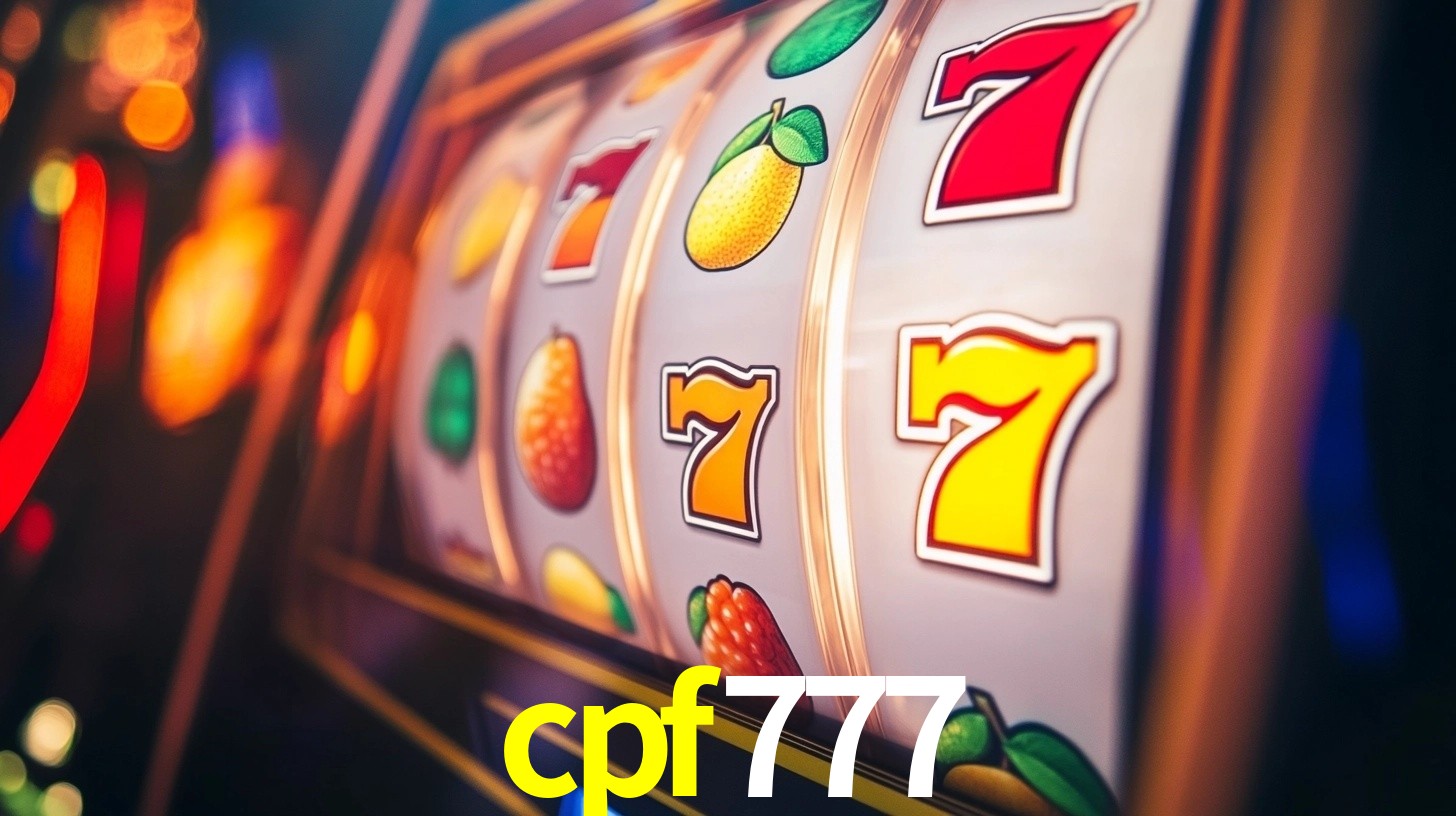 cpf777 App Interface